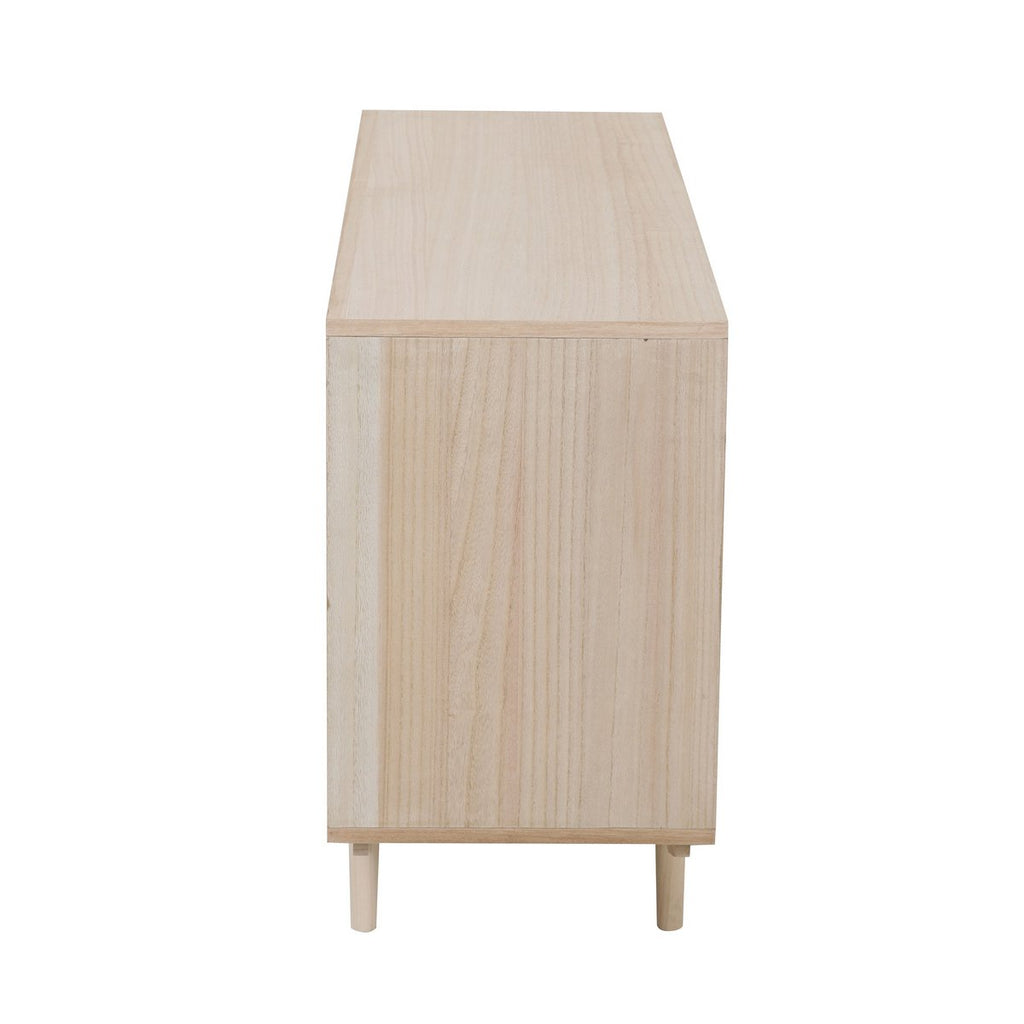 Sideboard 100x36 cm Rattangeflecht
