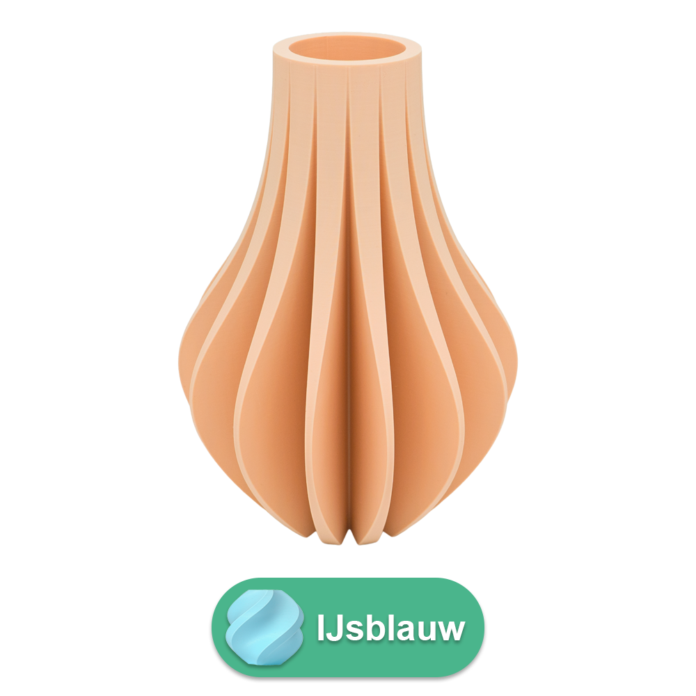 Aventa 3D-Vase – 3D-gedruckte Vase – nachhaltiges PLA – geeignet für künstliche Blumen