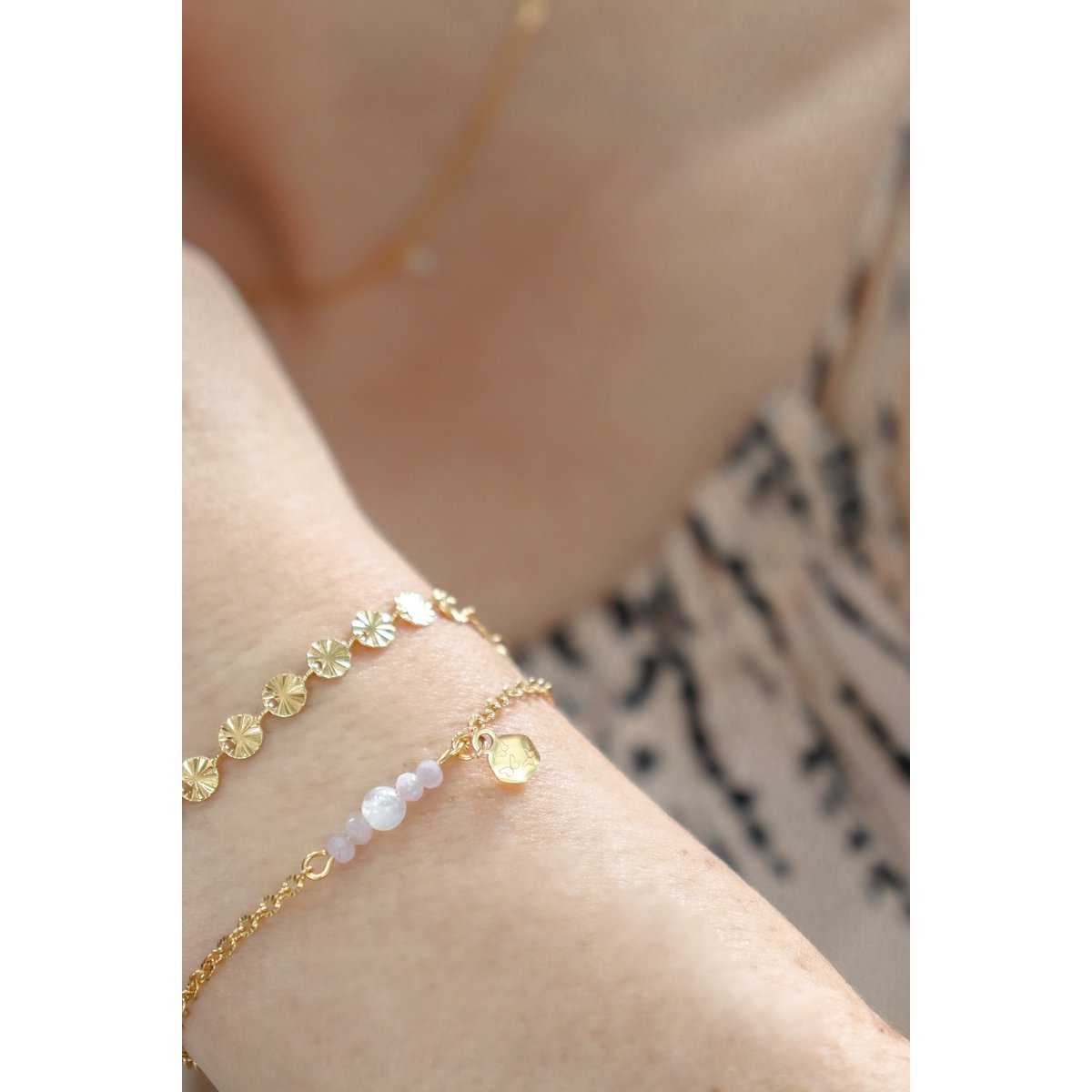 Musthave-Armband aus Edelstahl – Gold