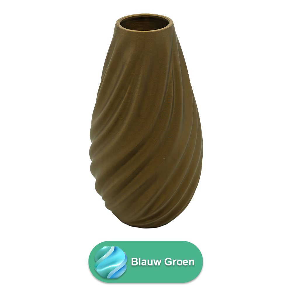 Lunaris 3D-Vase – 3D-gedruckte Vase – nachhaltiges PLA – geeignet für künstliche Blumen