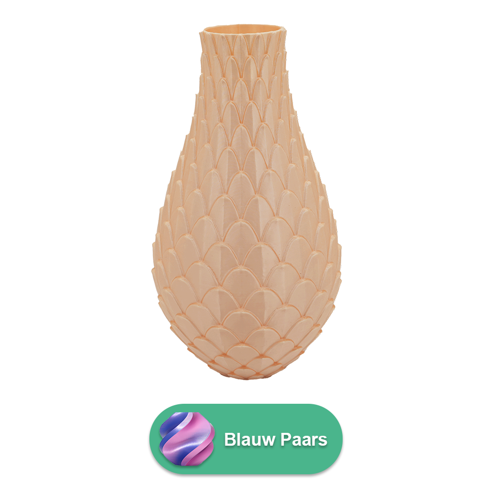 Sirena 3D-Vase – 3D-gedruckte Vase – nachhaltiges PLA – geeignet für künstliche Blumen