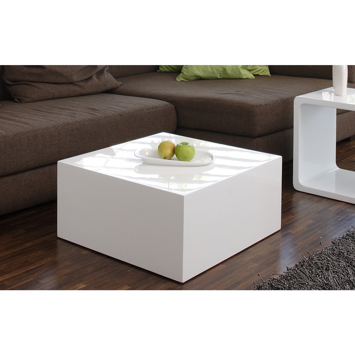 Couchtisch 60x60x30cm weiß