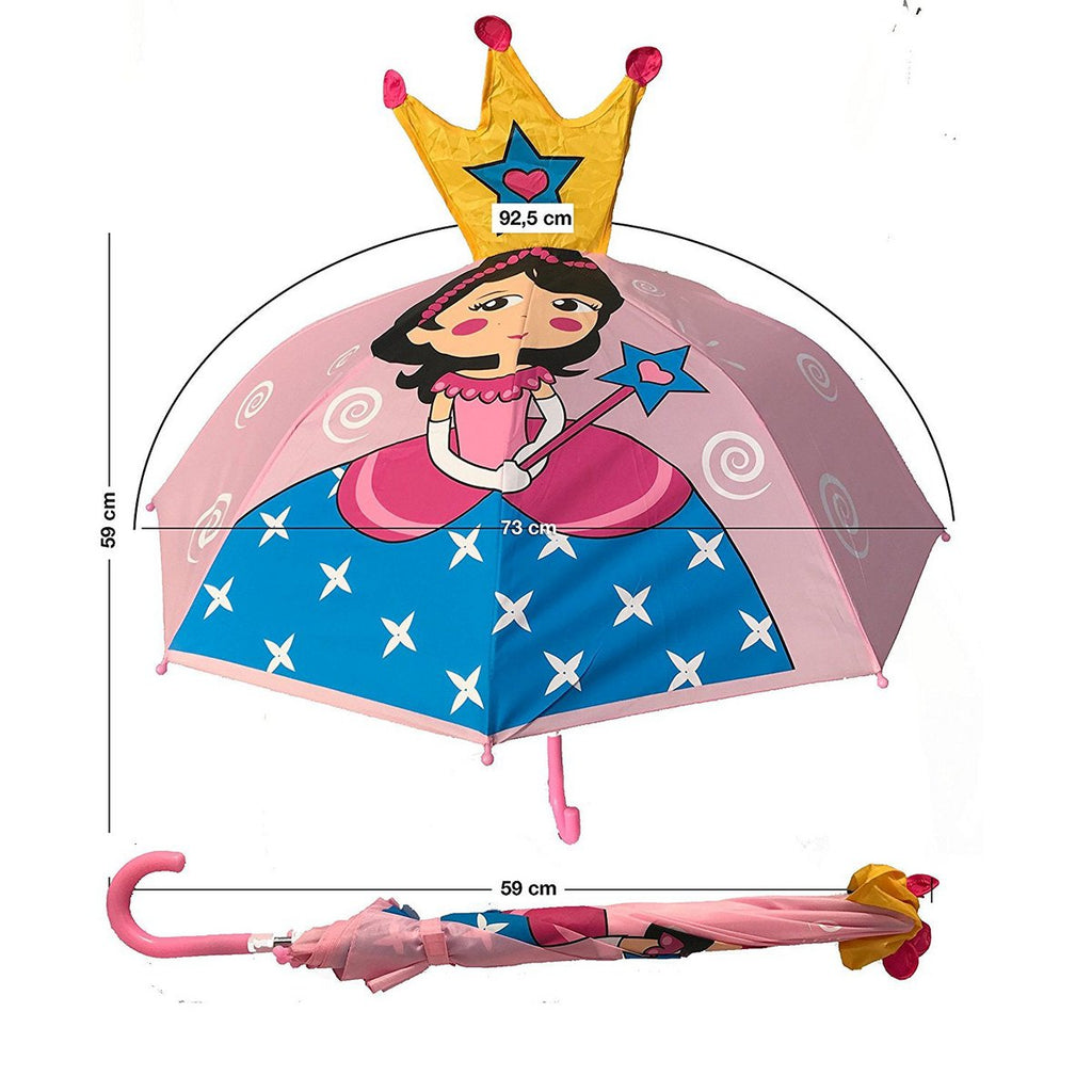 Regenschirm Prinzessin rosa