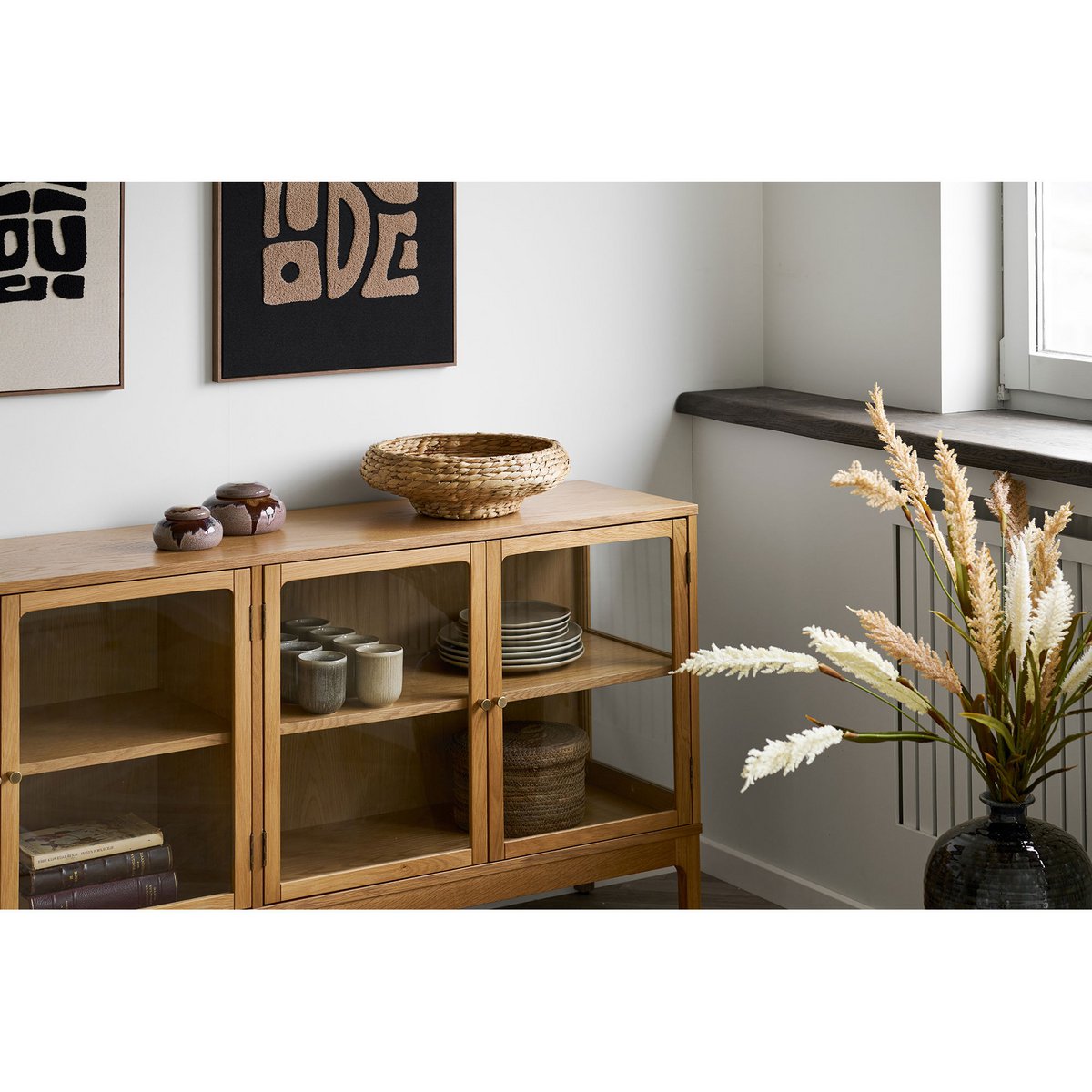 Keramik Aufbewahrungsdosen Set braun skandinavisches Design