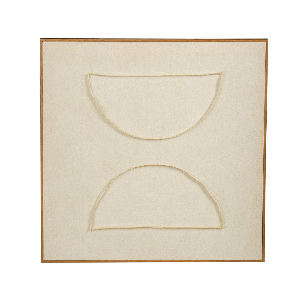 Wanddekoration Beige