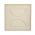 Wanddekoration Beige