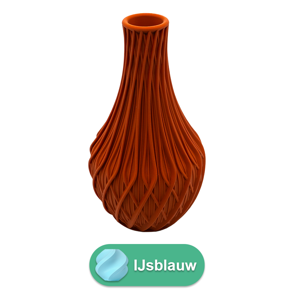 Miroa 3D-Vase – 3D-gedruckte Vase – nachhaltiges PLA – geeignet für künstliche Blumen