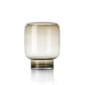 Die Smoky Cube Vase – Braun – L