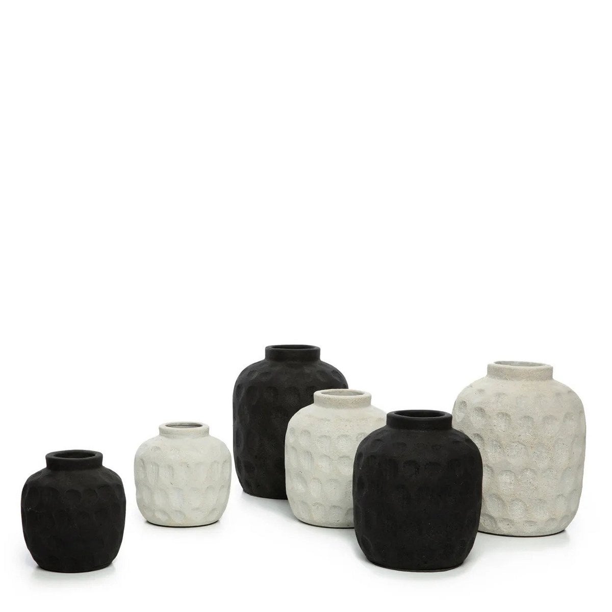 Trendige Beton-Vase L - nachhaltige Dekoration 20x20x22 cm