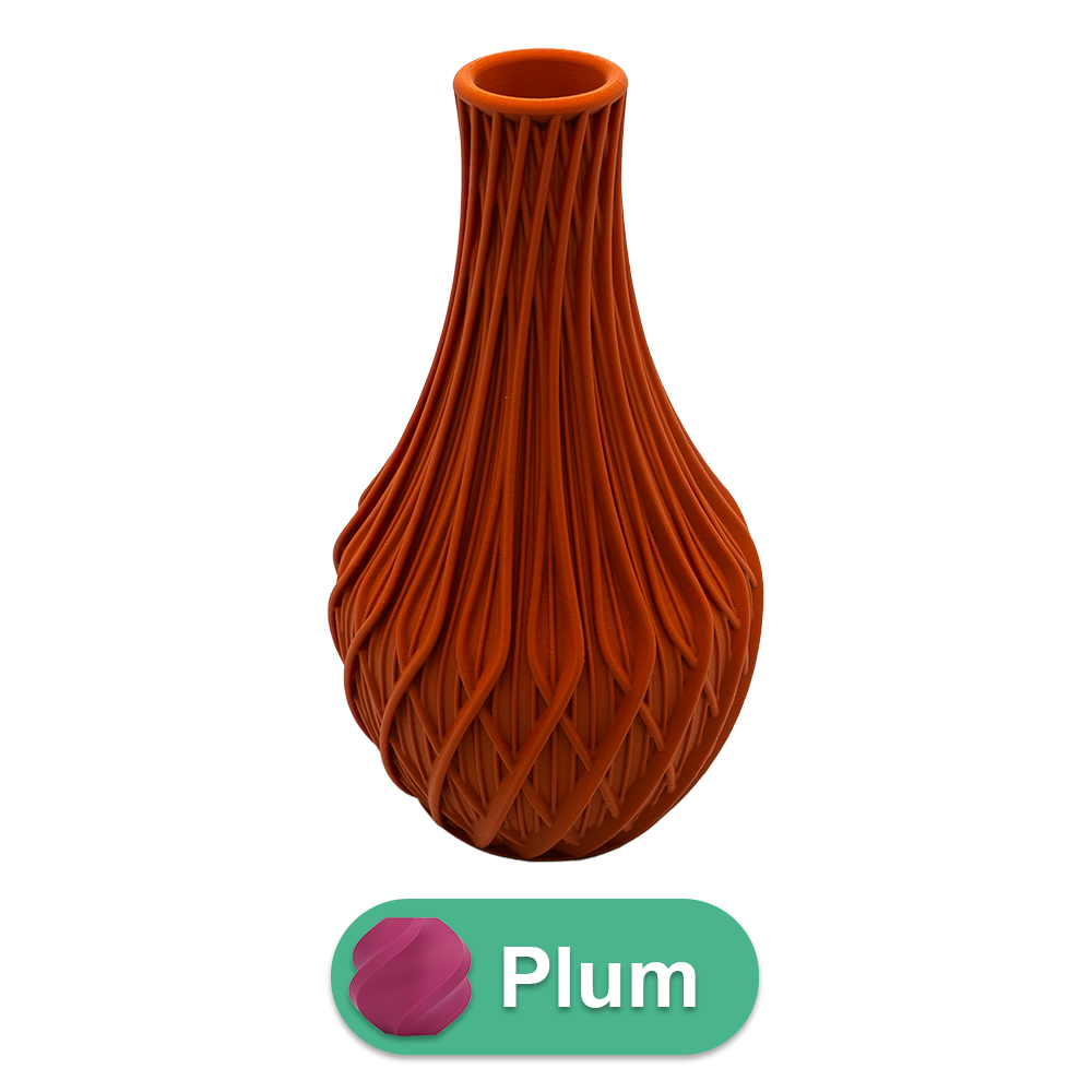 Miroa 3D-Vase – 3D-gedruckte Vase – nachhaltiges PLA – geeignet für künstliche Blumen
