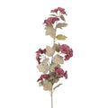 Künstliche Blume aus violettem Kunststoff