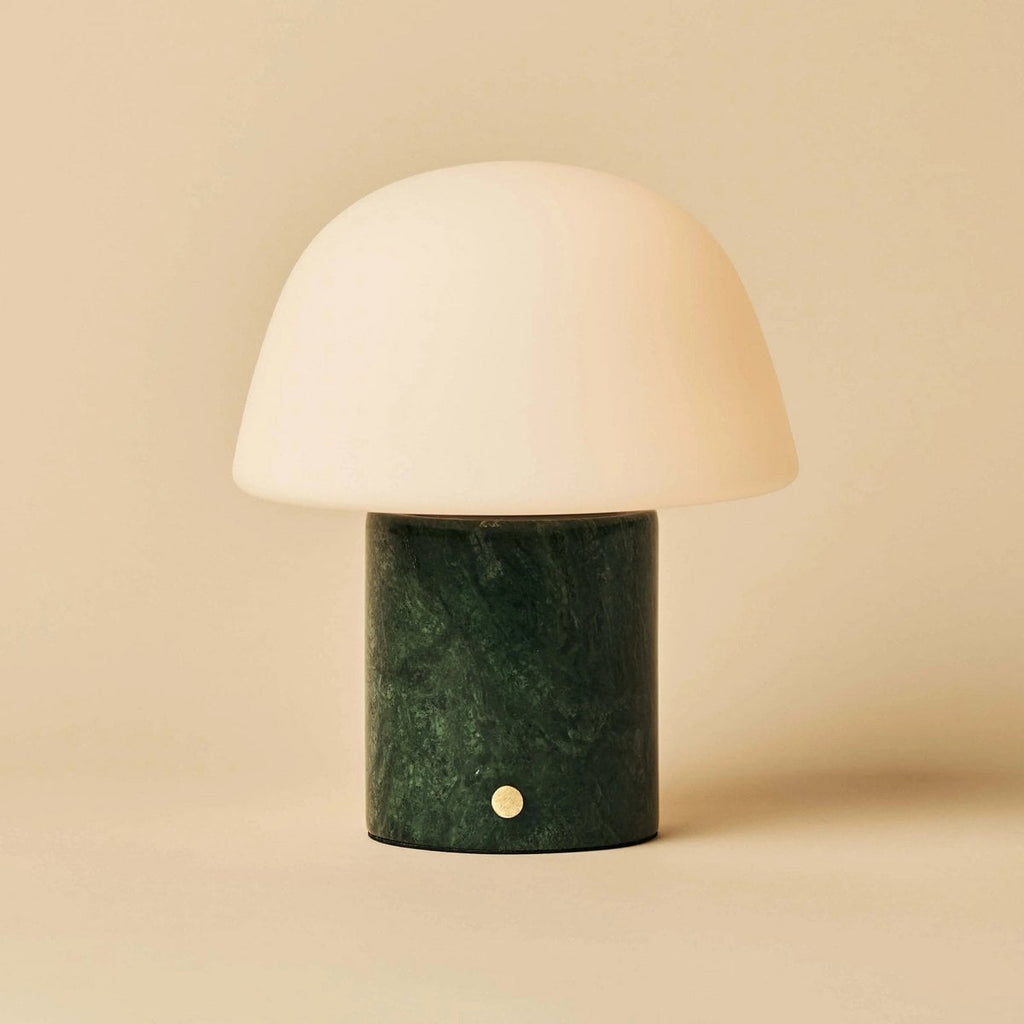 Rijks Collection „The Maes“ – Grüne Marmor-Tischlampe