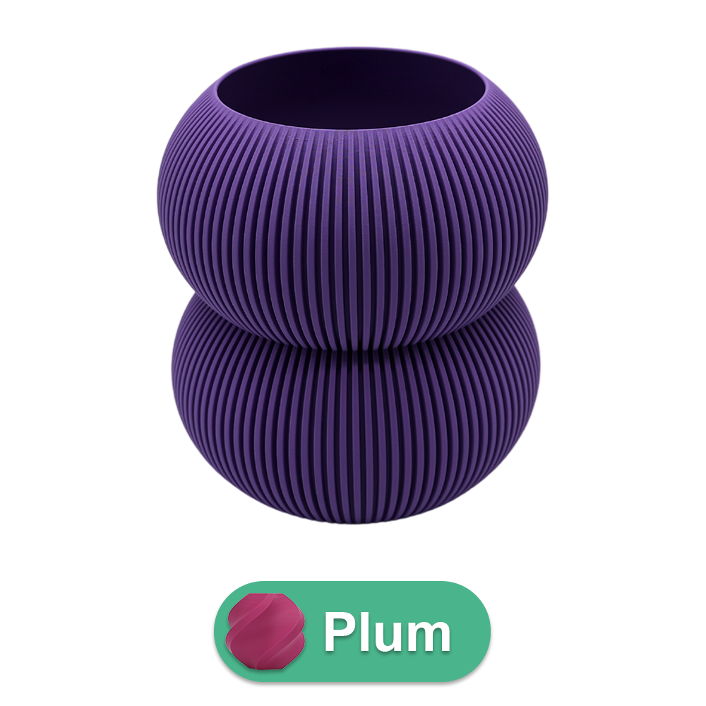 Elaro 3D-Vase – 3D-gedruckte Vase – nachhaltiges PLA – geeignet für künstliche Blumen