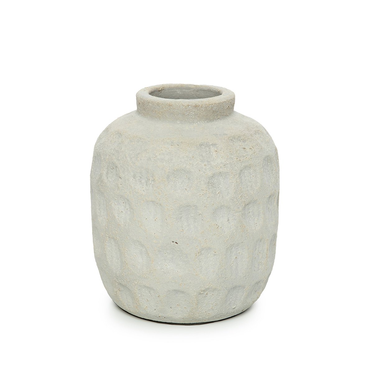 Trendige Beton Vase M - Mittelgroße Designer-Vase 16x18 cm