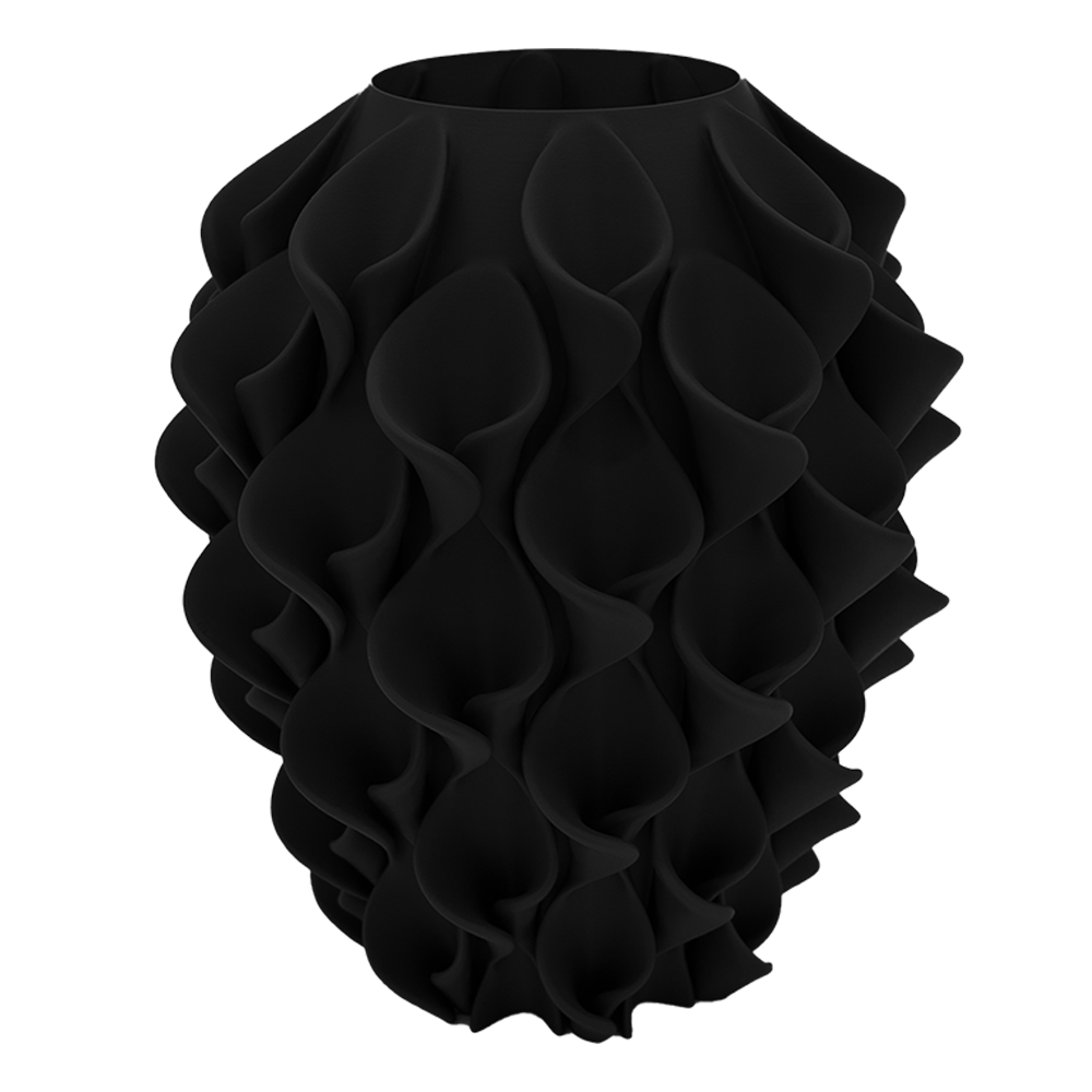 Bluma 3D-Vase – 3D-gedruckte Vase – nachhaltiges PLA – geeignet für künstliche Blumen