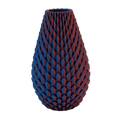 Myraka 3D-Vase – 3D-gedruckte Vase – nachhaltiges PLA – geeignet für künstliche Blumen