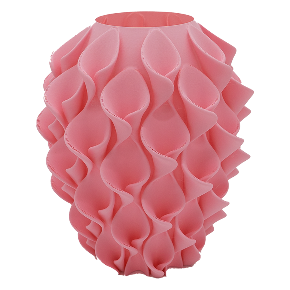 Bluma 3D-Vase – 3D-gedruckte Vase – nachhaltiges PLA – geeignet für künstliche Blumen