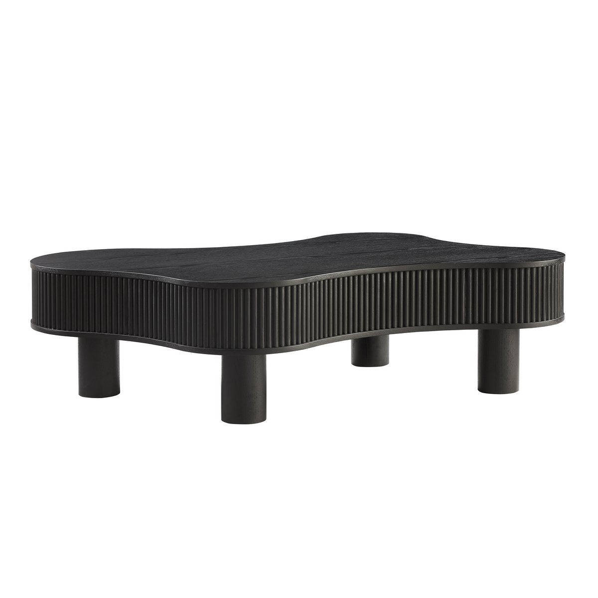 Couchtisch 116x77 cm Schwarz