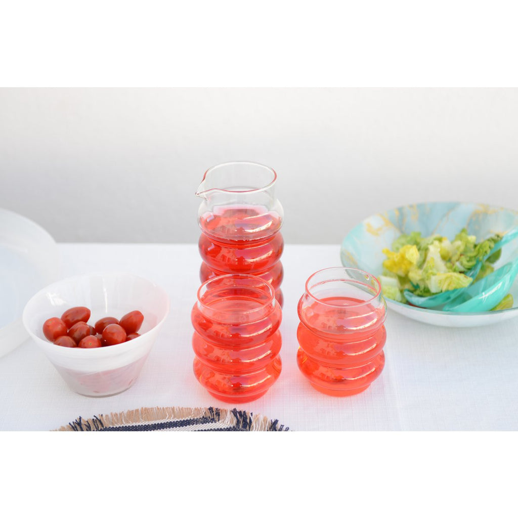 Wassergläser 400ml Nahaufnahme – Hochwertiges transparentes Glas