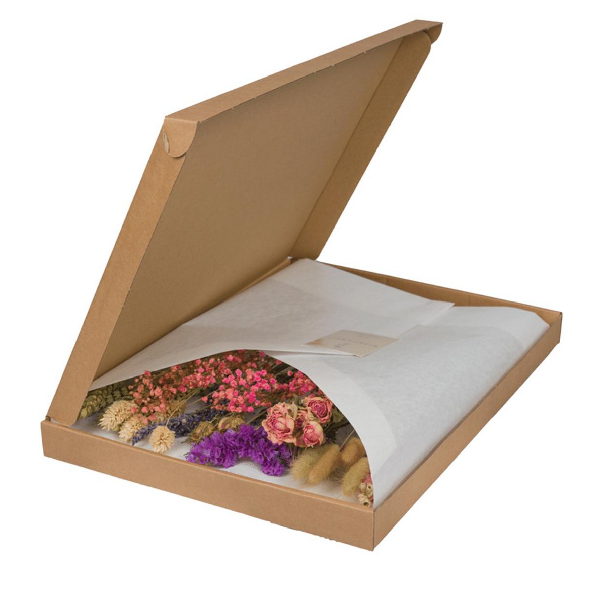 Trockene Blume im Briefkasten Multi - Pink