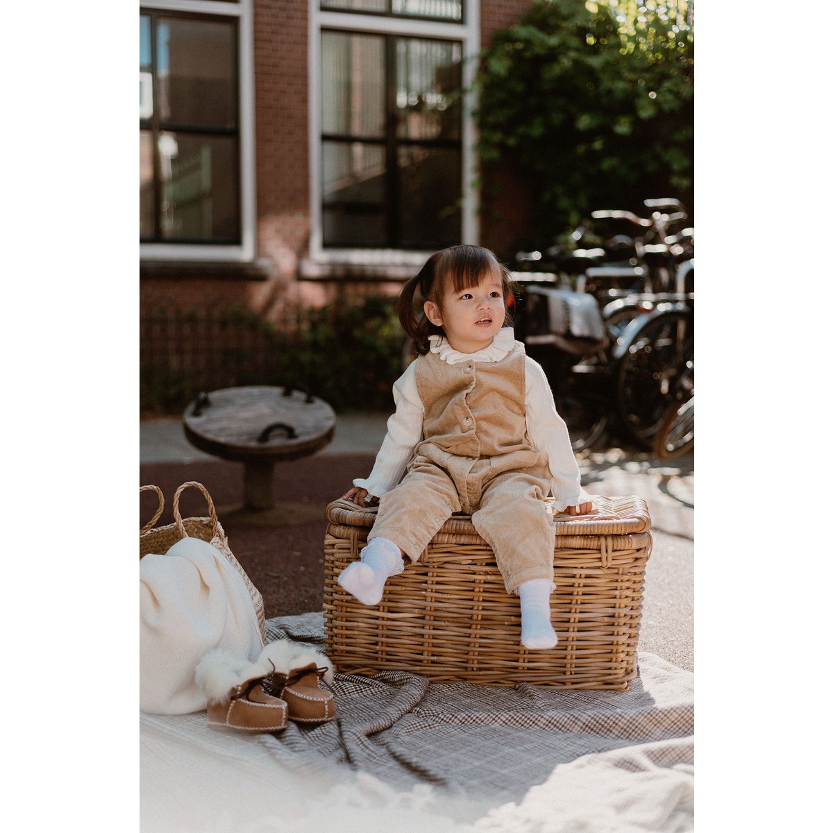 Baby Stiefeletten aus Schaffell & Wolle – Hailey | La Olivia Kids