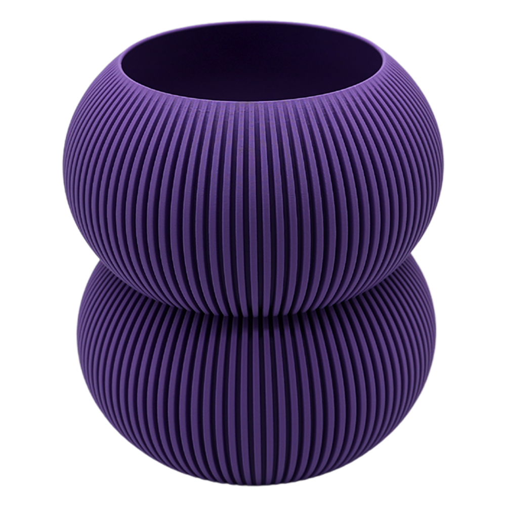 Elaro 3D-Vase – 3D-gedruckte Vase – nachhaltiges PLA – geeignet für künstliche Blumen