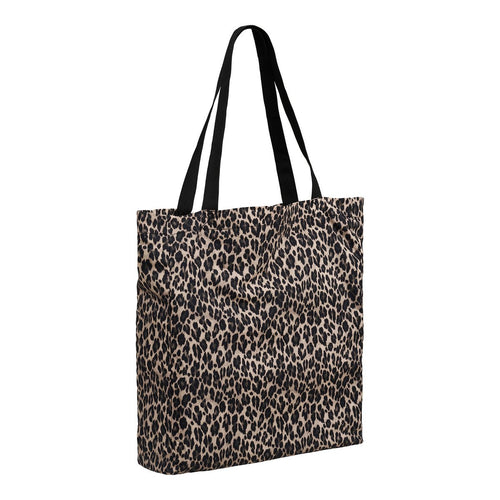 Ava Einkaufstasche, Leopard, 35x39 cm