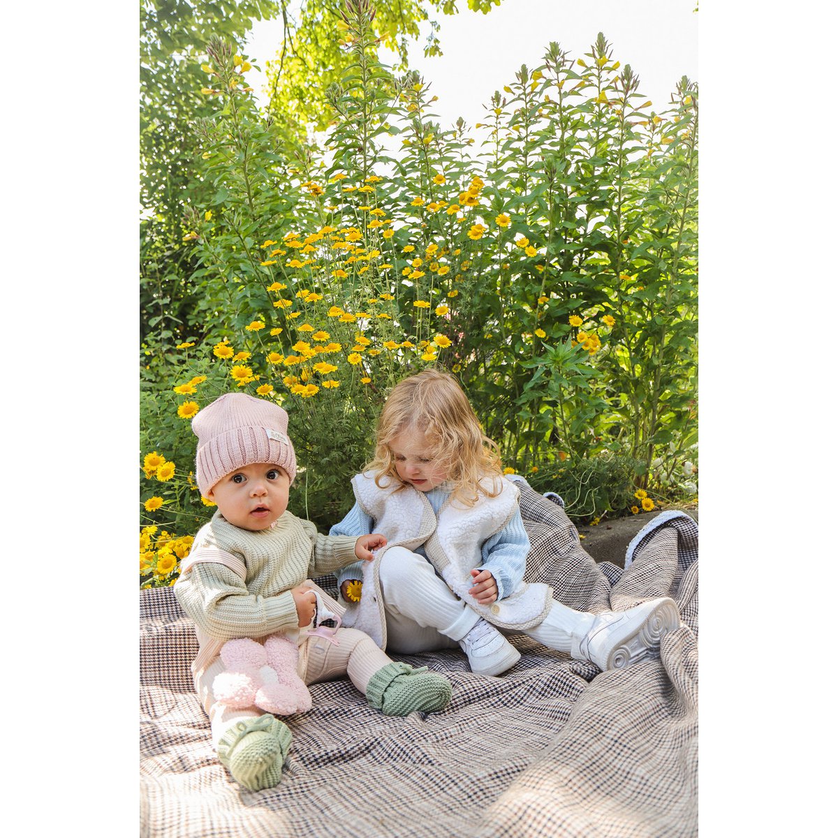 Mohnweste (Unisex)