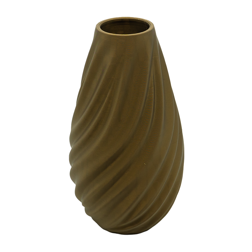 Lunaris 3D-Vase – 3D-gedruckte Vase – nachhaltiges PLA – geeignet für künstliche Blumen