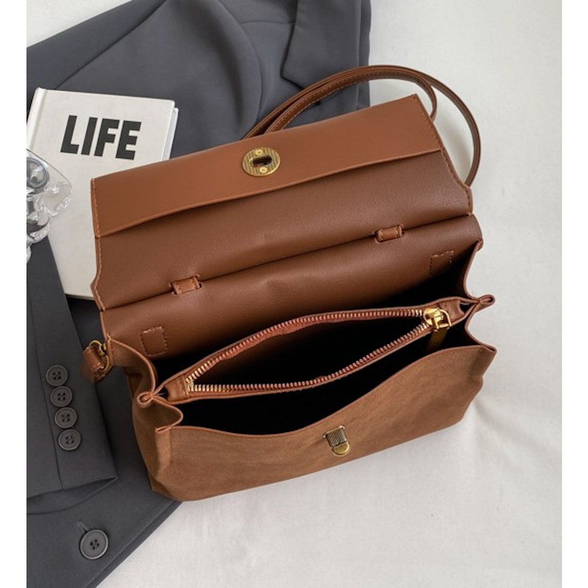 AnBeck 'The Vintage 3 ways carryings“ Rucksack/Umhängetasche/Handtasche (2 Farboptionen)