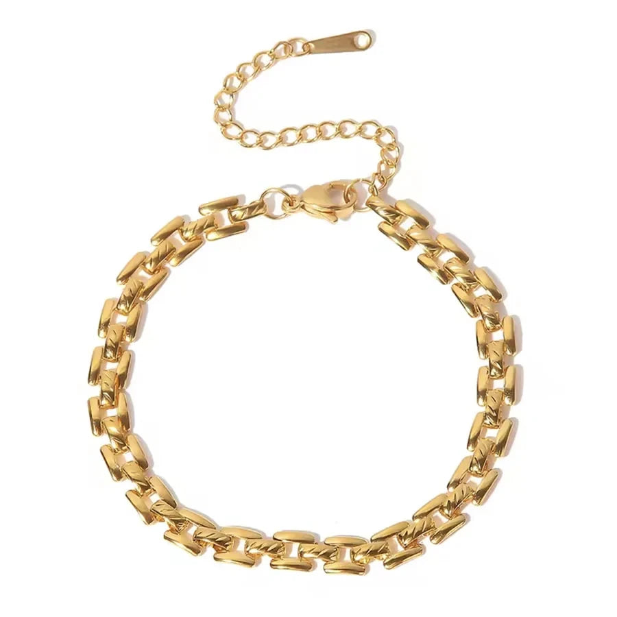 LOUIZ breites Gliederarmband