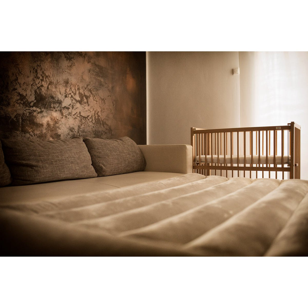 tiSsi® Anstellbett / Beistellbett SOPHIE Buche natur 40x90 cm