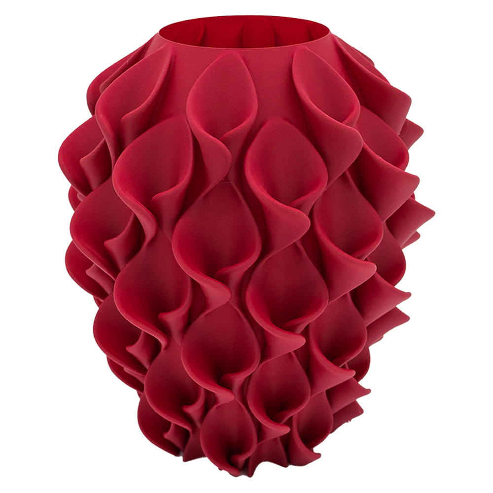 Bluma 3D-Vase – 3D-gedruckte Vase – nachhaltiges PLA – geeignet für künstliche Blumen