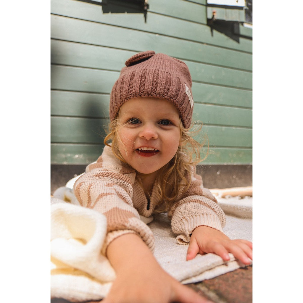 Kinder Zebra-Pullover Unisex – Darcy | La Olivia Kids