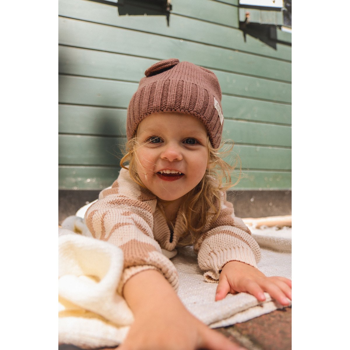 Kinder Zebra-Pullover Unisex – Darcy | La Olivia Kids