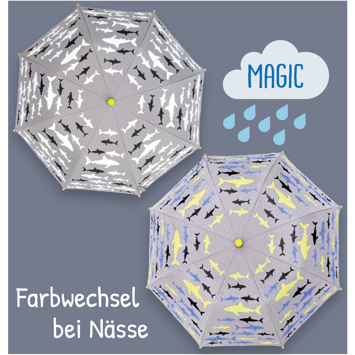 Magic Regenschirm Hai
