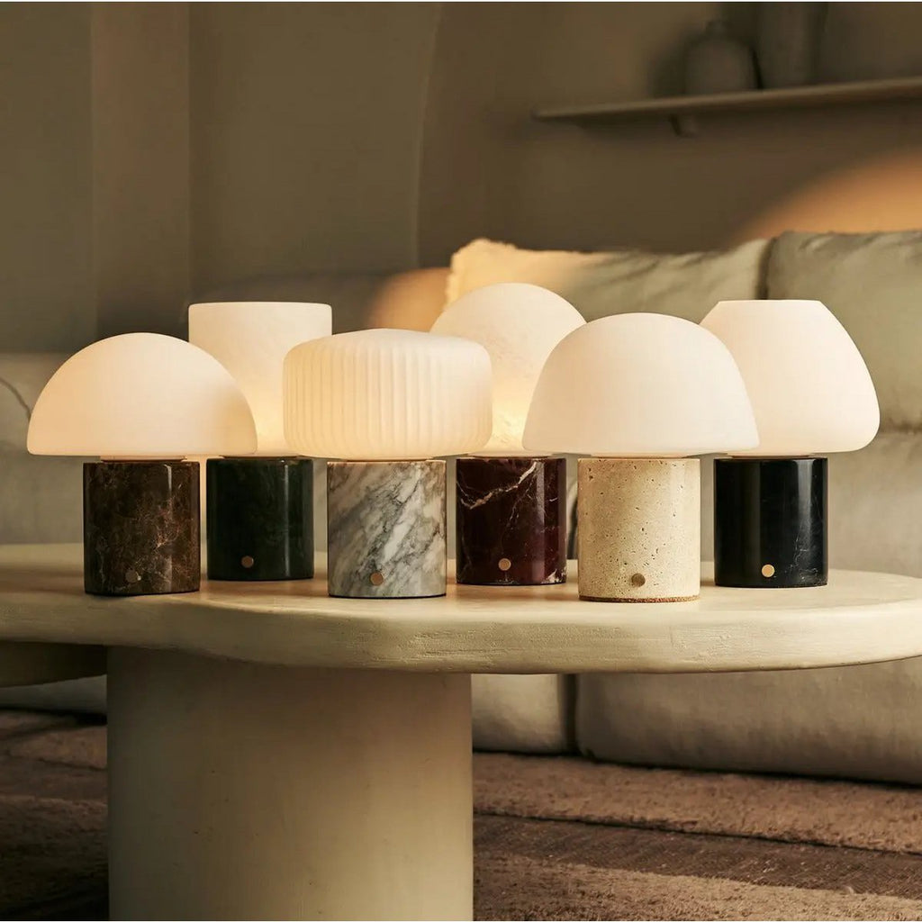 Rijks Collection „The Maes“ – Grüne Marmor-Tischlampe