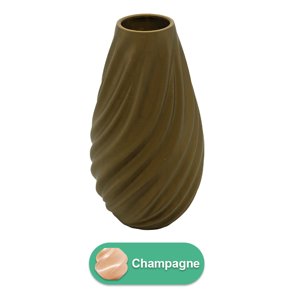 Lunaris 3D-Vase – 3D-gedruckte Vase – nachhaltiges PLA – geeignet für künstliche Blumen