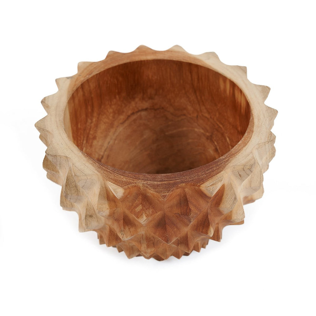 Die Teakwurzel-Durian-Schale – S