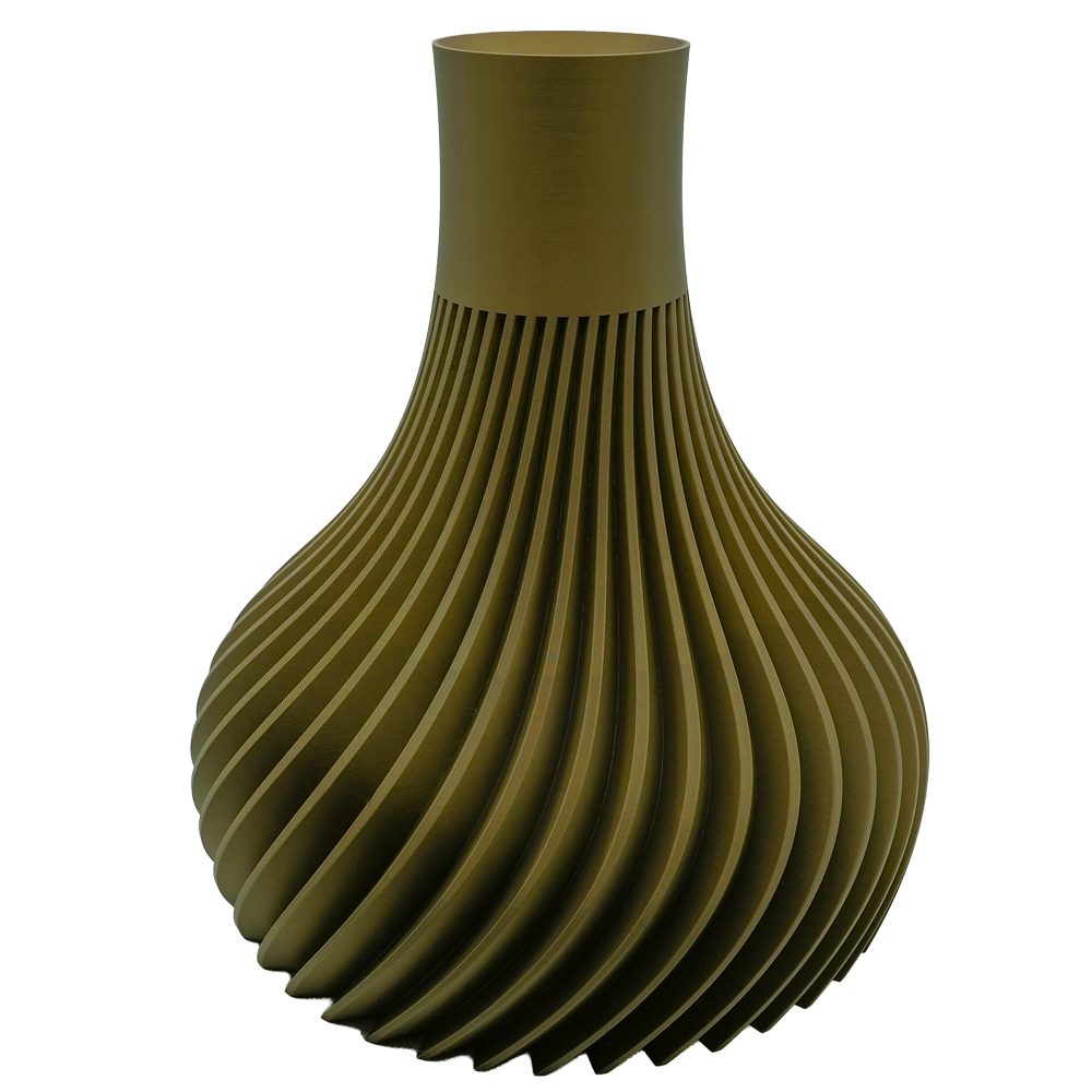 Virella 3D-Vase – 3D-gedruckte Vase – nachhaltiges PLA – geeignet für künstliche Blumen