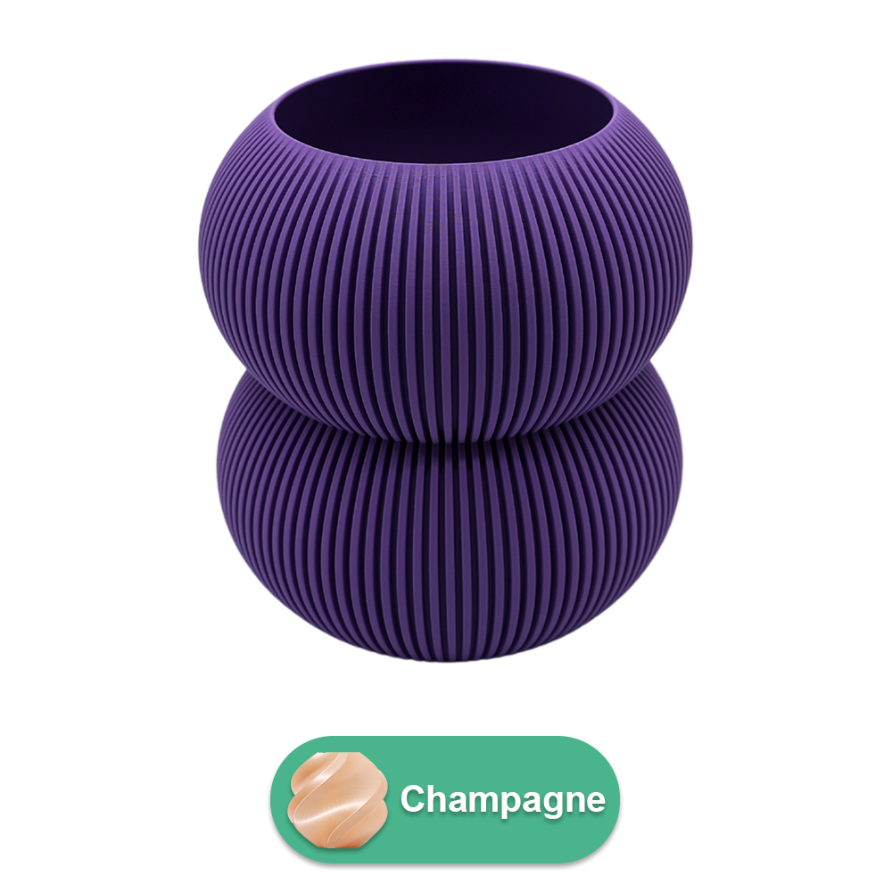 Elaro 3D-Vase – 3D-gedruckte Vase – nachhaltiges PLA – geeignet für künstliche Blumen