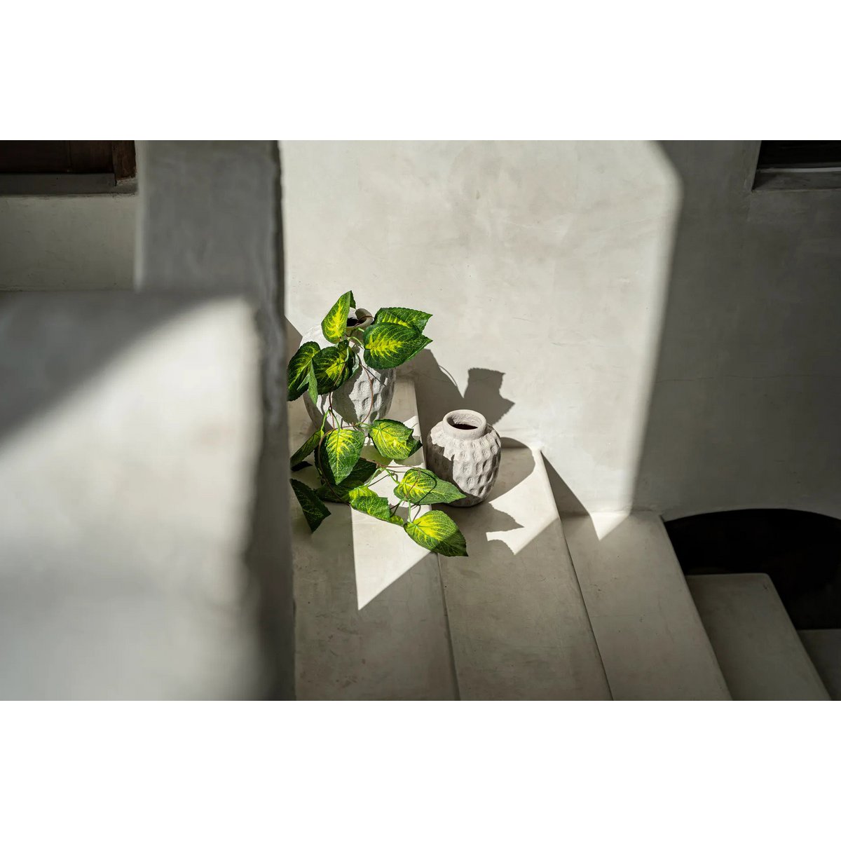 Designer Beton Vase groß - zeitlose Eleganz