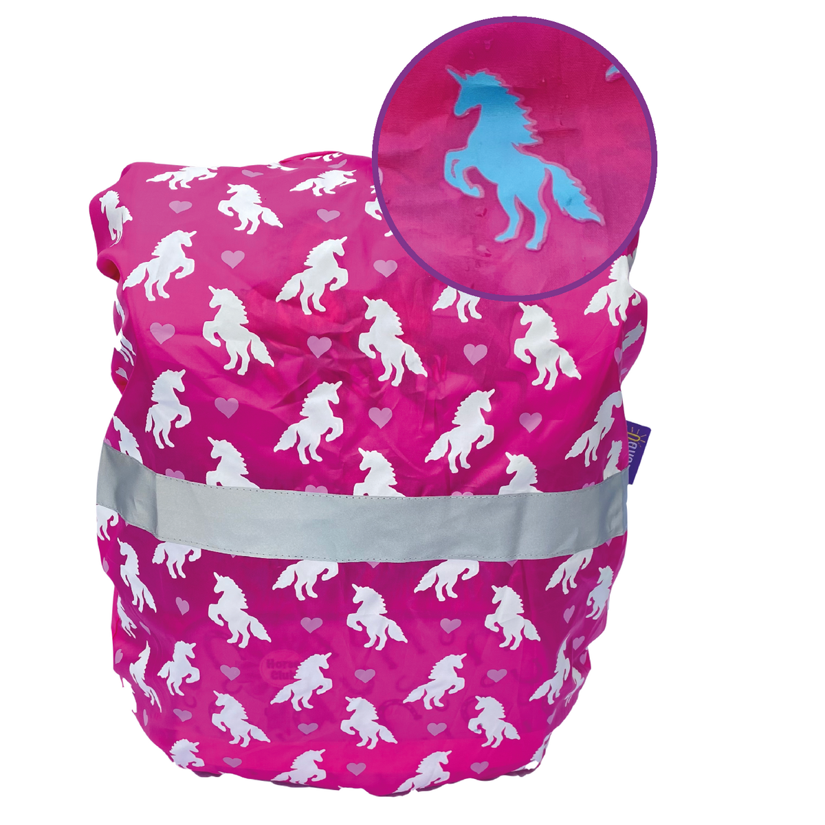 Kinder Farbwechsel Ranzenschutz - Einhorn