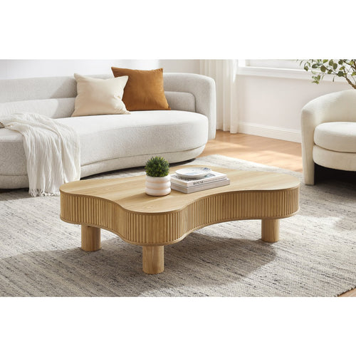 Couchtisch 116x77 cm Natur