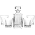 Glas Whisky -Set mit Karaffe 850 ml und 4 Gläser 300 ml