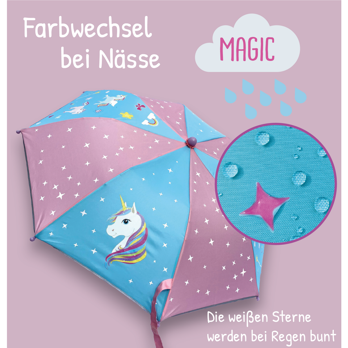 Magic Regenschirm Einhorn