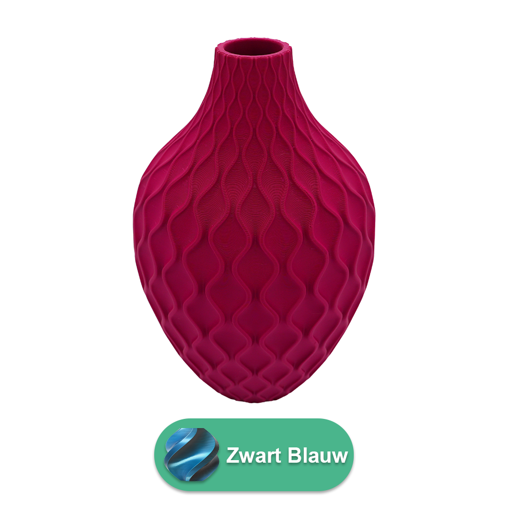 Ophira 3D-Vase – 3D-gedruckte Vase – nachhaltiges PLA – geeignet für künstliche Blumen