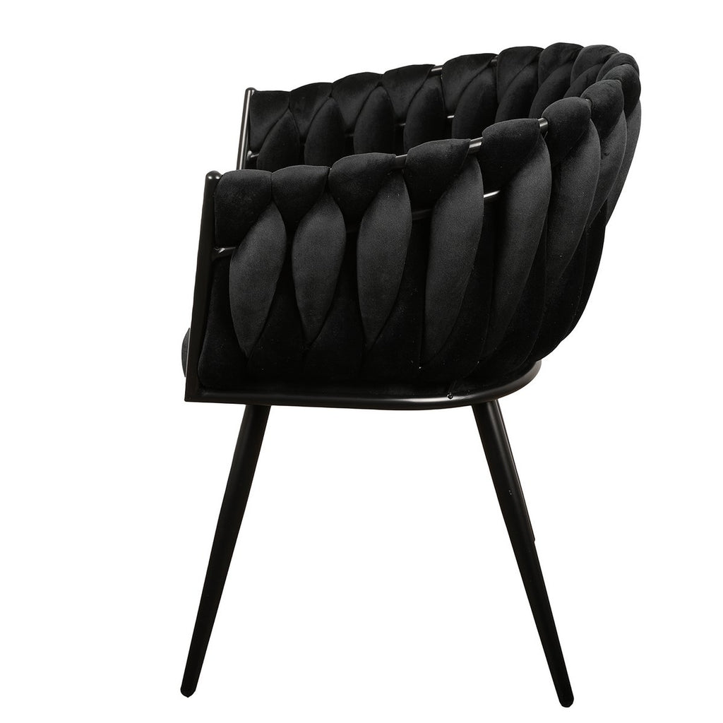 Wave Stuhl schwarz (2er-Set)