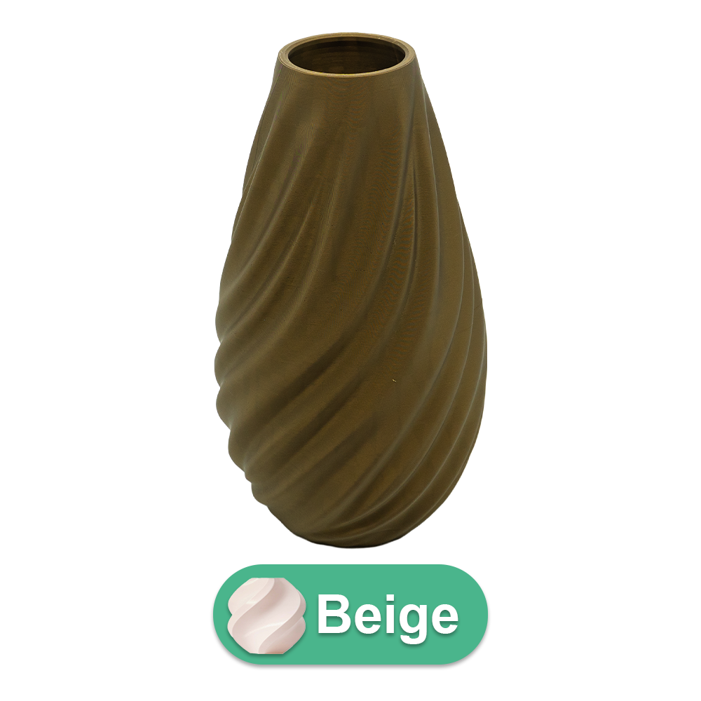 Lunaris 3D-Vase – 3D-gedruckte Vase – nachhaltiges PLA – geeignet für künstliche Blumen
