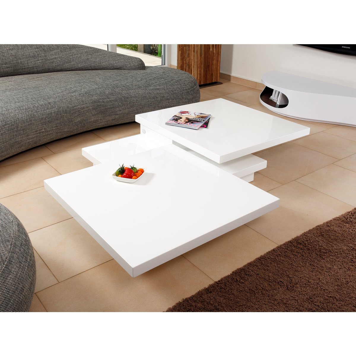 Couchtisch 120X80 cm weiß